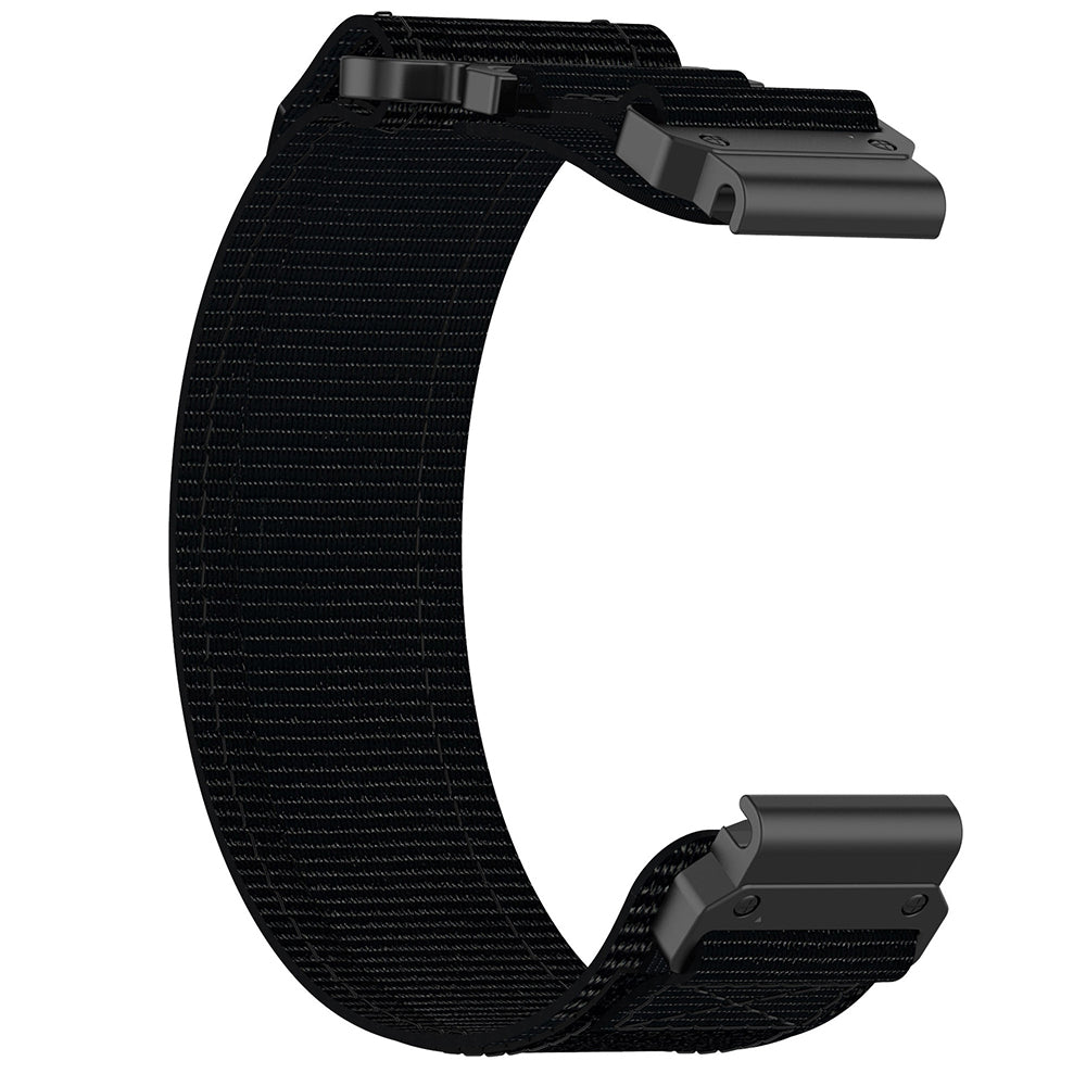 Λουράκι Techsuit W057 για Garmin Watch Fenix / Forerunner Series, 22mm, Μαύρο