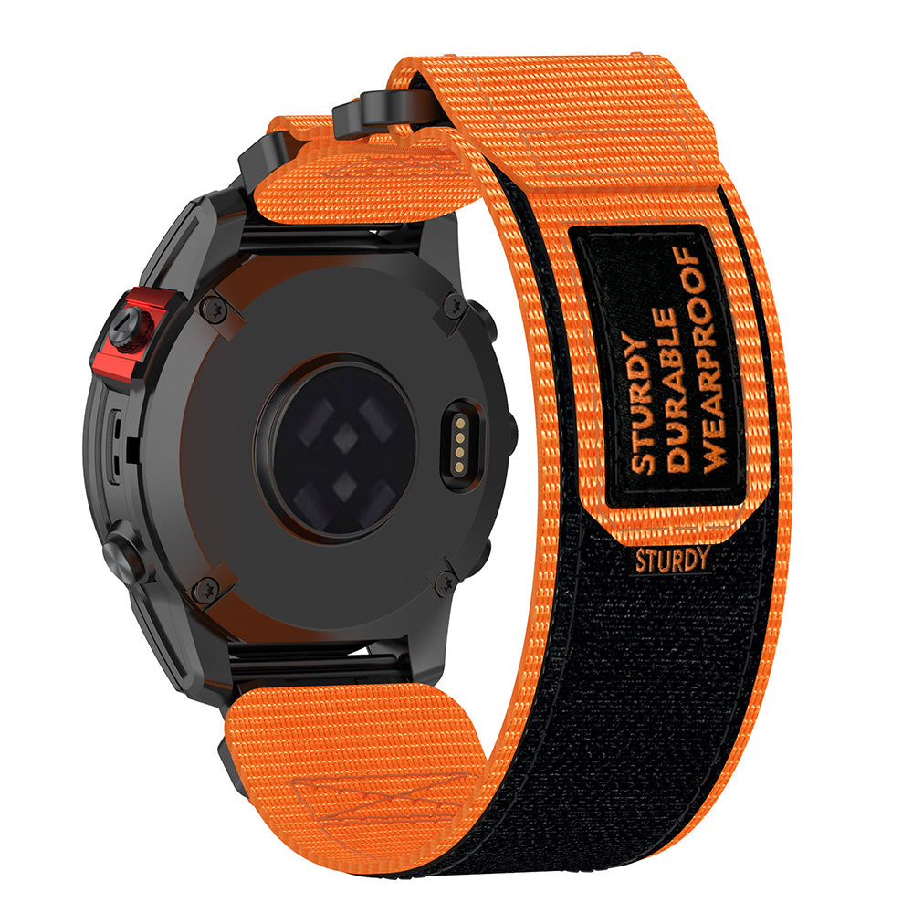 Λουράκι Techsuit W057 για Garmin Watch Fenix / Forerunner Series, 22mm, Πορτοκαλί