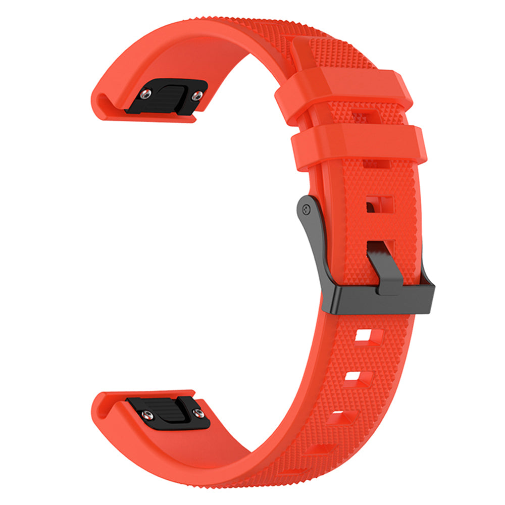 Λουράκι Techsuit W058 για Garmin Watch Fenix / Forerunner Series, 22mm, Πορτοκαλί