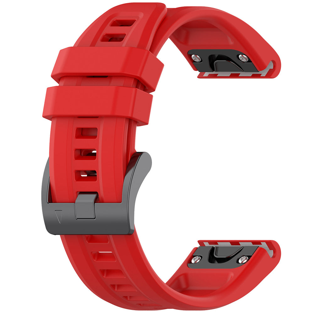 Λουράκι Techsuit W060 για Garmin Watch Fenix Series, 26mm, Κόκκινο.