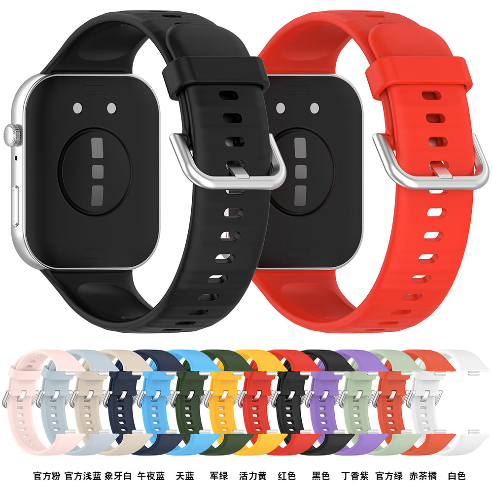 Λουράκι Techsuit W061 για Huawei Watch Fit 4 Pro / Watch Fit 4 / Watch Fit 3, Μωβ