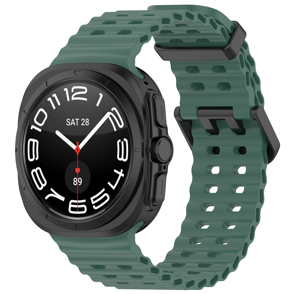 Λουράκι Techsuit W062 για Samsung Galaxy Watch Ultra, Πράσινο