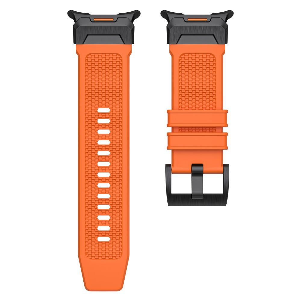 Λουράκι Techsuit W068 για Samsung Galaxy Watch Ultra, Μαύρο Πορτοκαλί