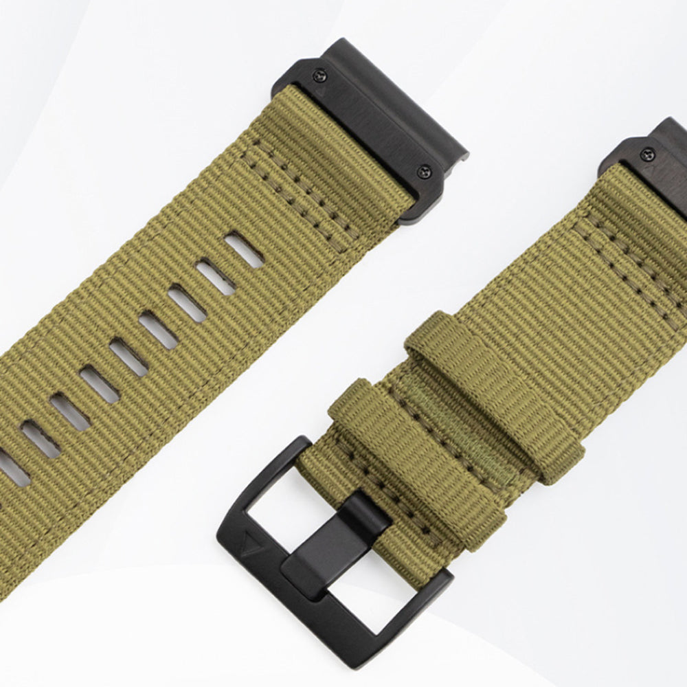 Λουράκι Techsuit W070 για Garmin Watch Fenix Series, 26mm, Μαύρο
