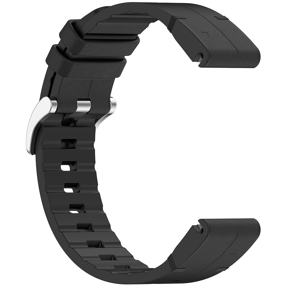 Λουράκι Techsuit W071 για Garmin Watch Fenix Series, 26mm, Μαύρο
