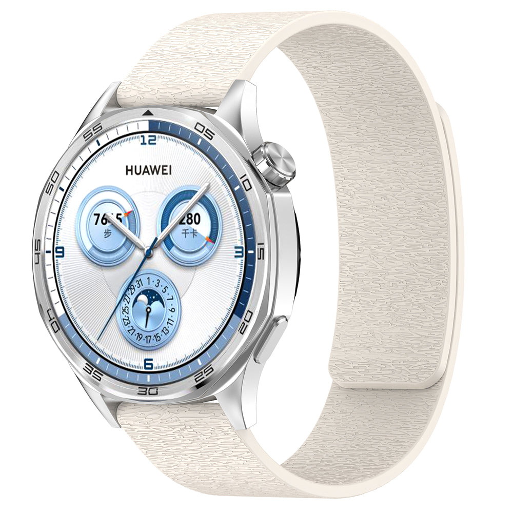 Λουράκι Techsuit W074 για Huawei Watch / Garmin Watch Series, 18mm, Μπεζ