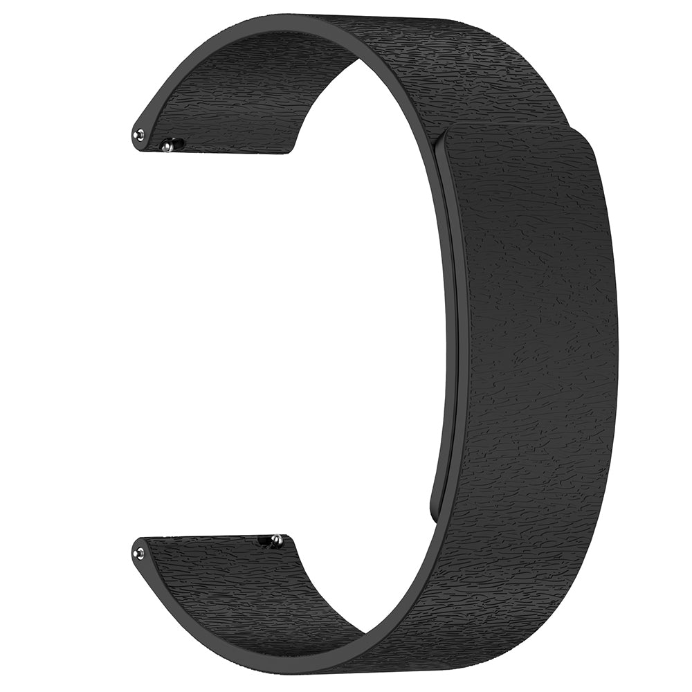 Λουράκι Techsuit W074 για Samsung Galaxy Watch / Huawei Watch Series, 22mm, Μαύρο