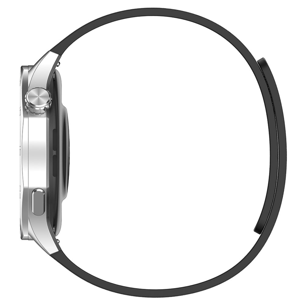 Λουράκι Techsuit W074 για Samsung Galaxy Watch / Huawei Watch Series, 22mm, Μαύρο