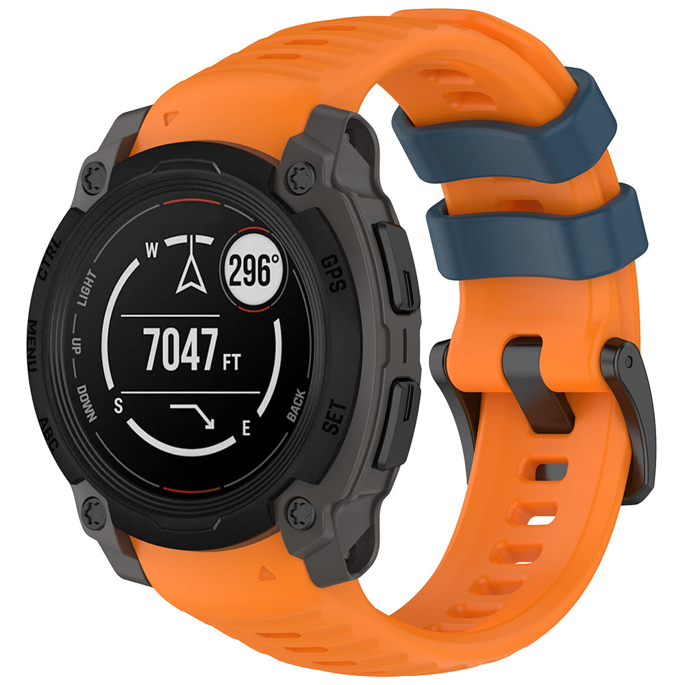 Λουράκι Techsuit W076 για Garmin Instinct E 40mm, Πορτοκαλί