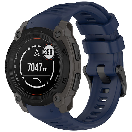 Λουράκι Techsuit W076 για Garmin Instinct E 45mm, Σκούρο Μπλε