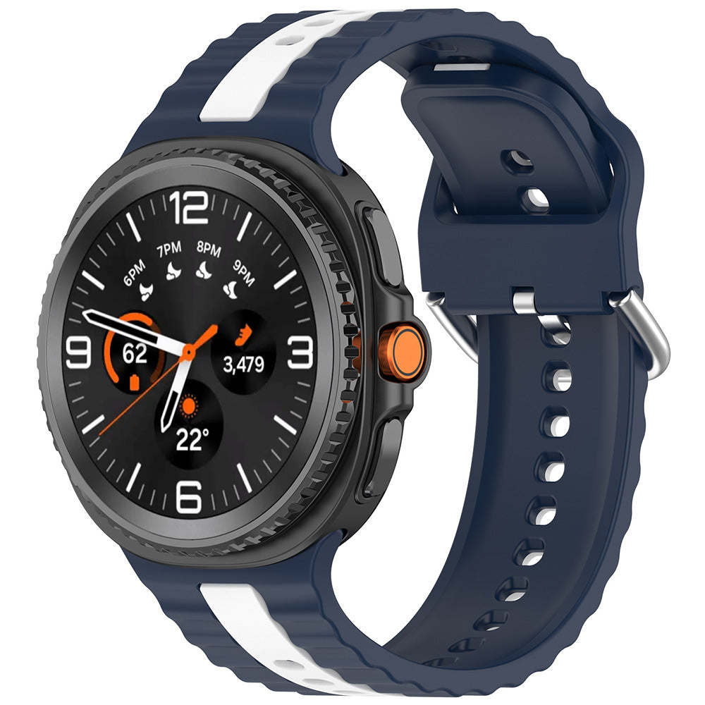 Λουράκι Techsuit W078 για Samsung Galaxy Watch8 / Watch8 Classic Series, Μπλε Ναυτικό
