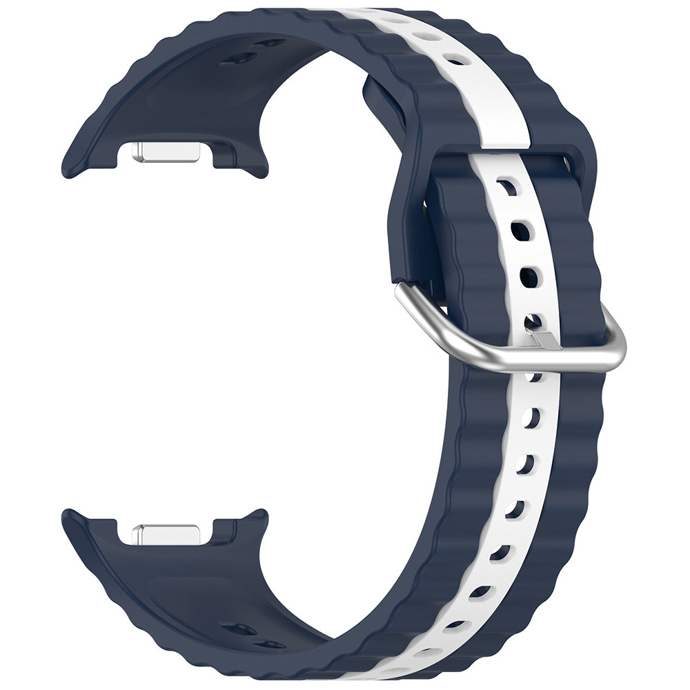 Λουράκι Techsuit W078 για Samsung Galaxy Watch8 / Watch8 Classic Series, Μπλε Ναυτικό