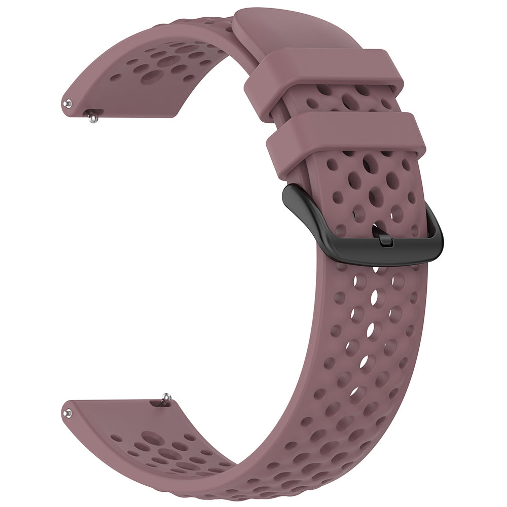 Λουράκι Techsuit W083 για Amazfit Watch / Samsung Watch Series, 22mm, Μωβ