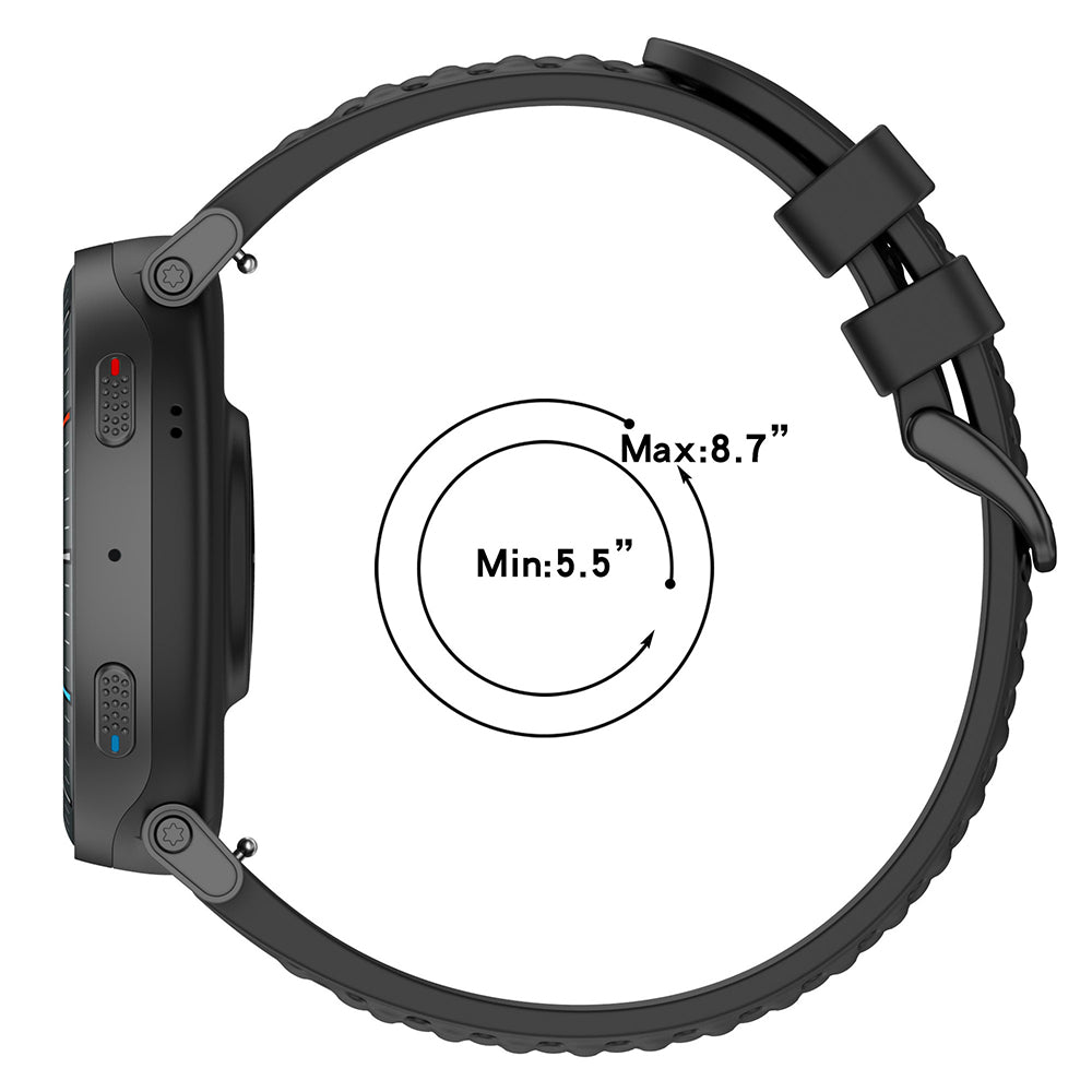 Λουράκι Techsuit W083 για Amazfit Watch / Samsung Watch Series, 22mm, Ροζ