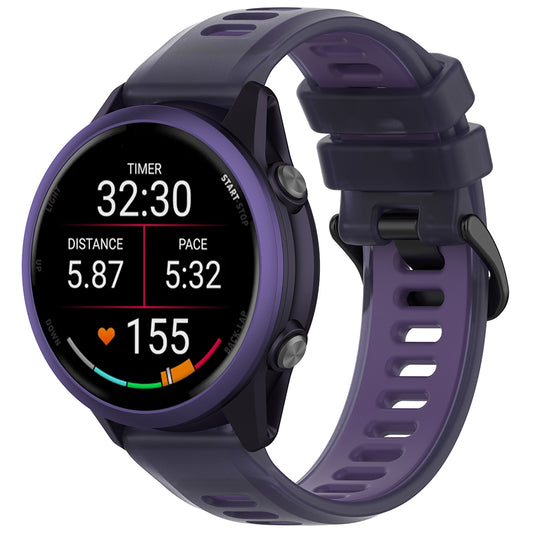 Λουράκι Techsuit W084 για Samsung Galaxy Watch / Huawei Watch Series, 20mm, Μωβ
