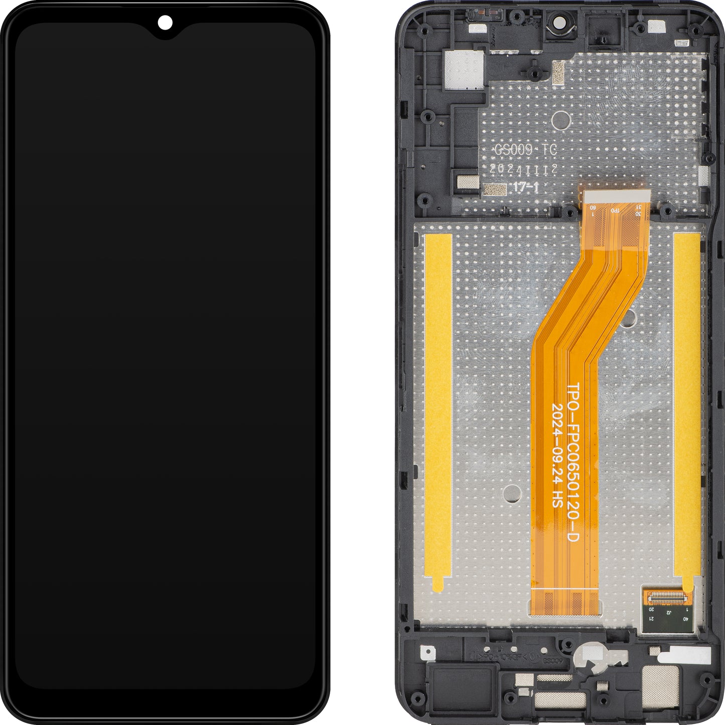 Οθόνη με οθόνη αφής HMD Key, με πλαίσιο, Μαύρο, Service Pack HGS009FQA2SK1