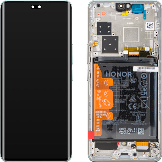 Οθόνη αφής Honor 200 Pro, με πλαίσιο, πράσινο σμαραγδί, πακέτο σέρβις 0235ALRE