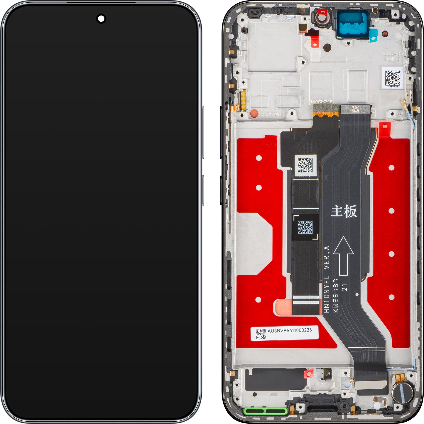 Οθόνη με Αφή Honor 400, με Πλαίσιο, Μαύρο (Midnight Black), Service Pack 0235APNR