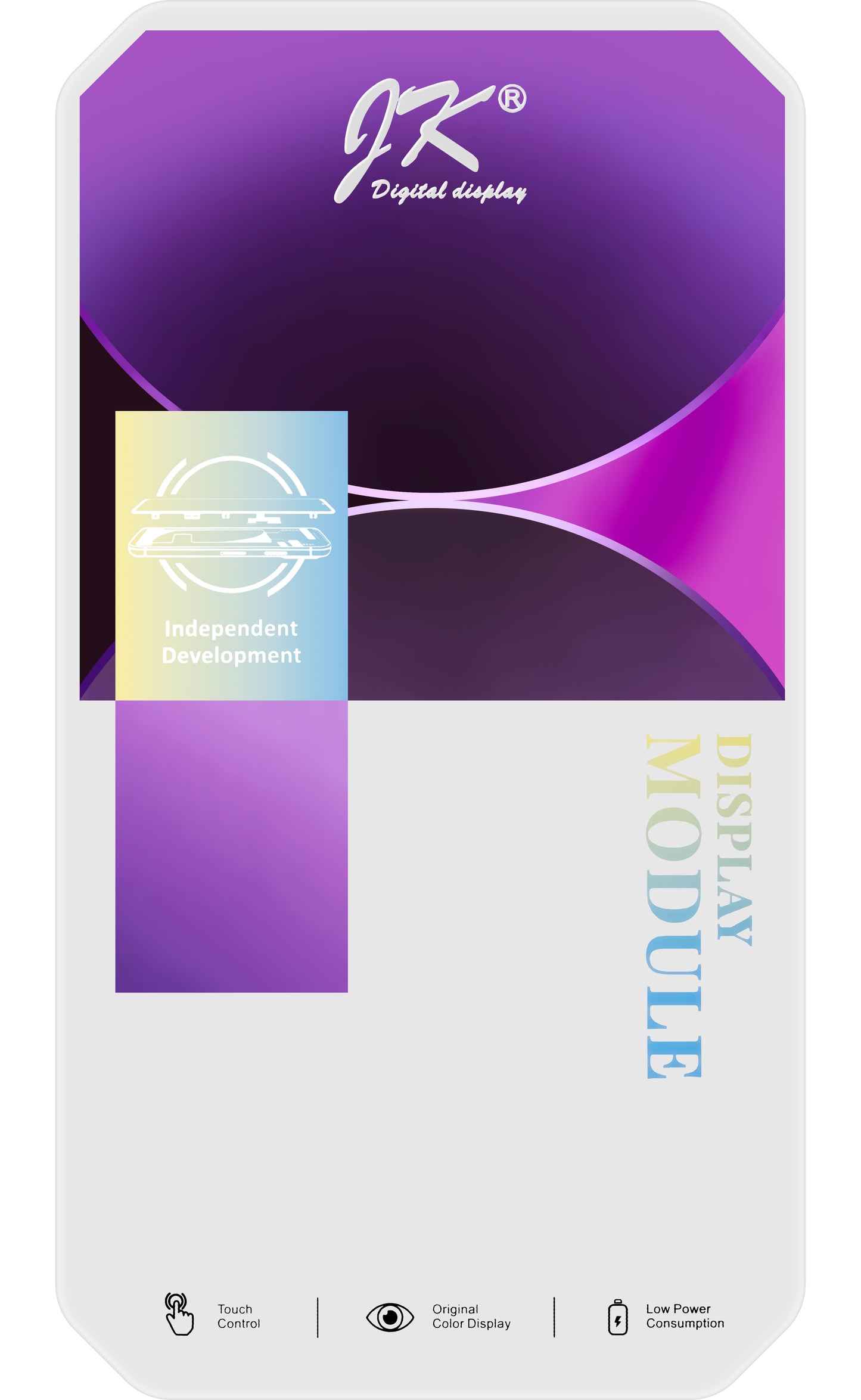 Οθόνη αφής JK για Apple iPhone 14, με πλαίσιο, έκδοση LCD εντός κυψέλης, μαύρο