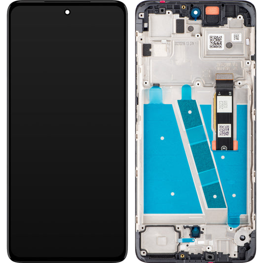 Motorola Moto Moto G72 Οθόνη αφής, με πλαίσιο, μαύρο, πακέτο σέρβις 5D68C21701