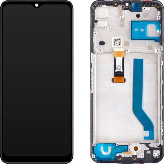 Motorola Moto Moto G50 5G Οθόνη αφής, με πλαίσιο, μαύρο, πακέτο σέρβις 5D68C18927
