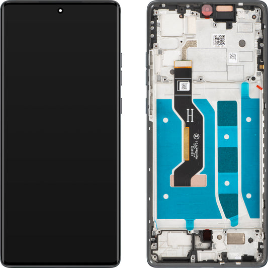 Motorola Moto G85 Οθόνη αφής με οθόνη αφής, με πλαίσιο, μαύρο, πακέτο σέρβις 5D68C24854