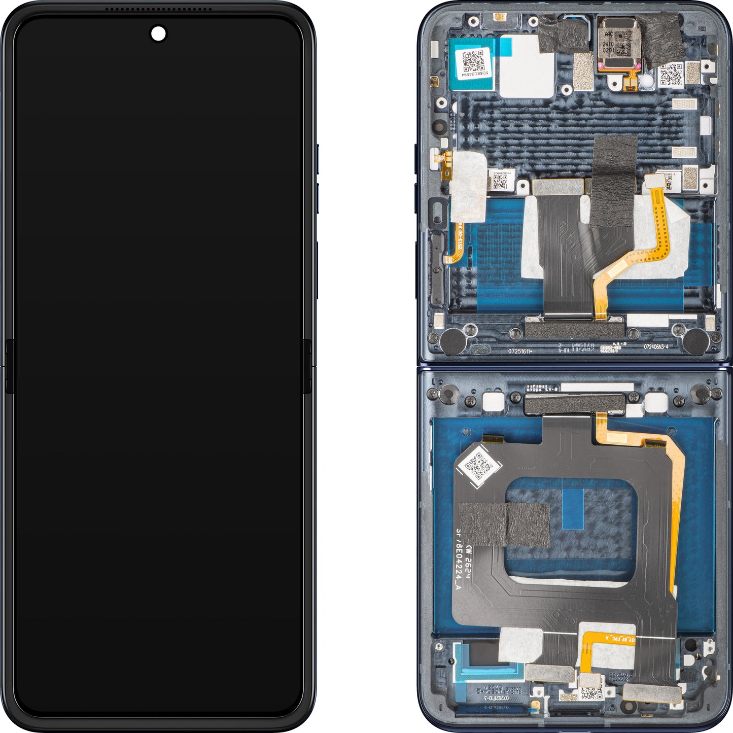 Οθόνη αφής Motorola Razr+ 2025 / Razr+ 2024 / Razr 50 Ultra, με πλαίσιο, Μπλε Ναυτικό (Navy Blazer), Swap 5D68C24698