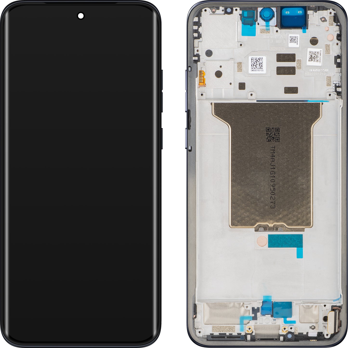 Οθόνη αφής Motorola Edge 70 Fusion, με Πλαίσιο, Μπλε Ναυτικό (Pantone Silhouette), Service Pack 5D68C32061