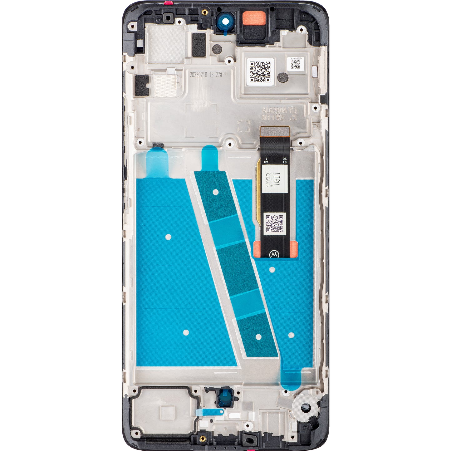 Motorola Moto Moto G72 Οθόνη αφής, με πλαίσιο, μαύρο, πακέτο σέρβις 5D68C21701