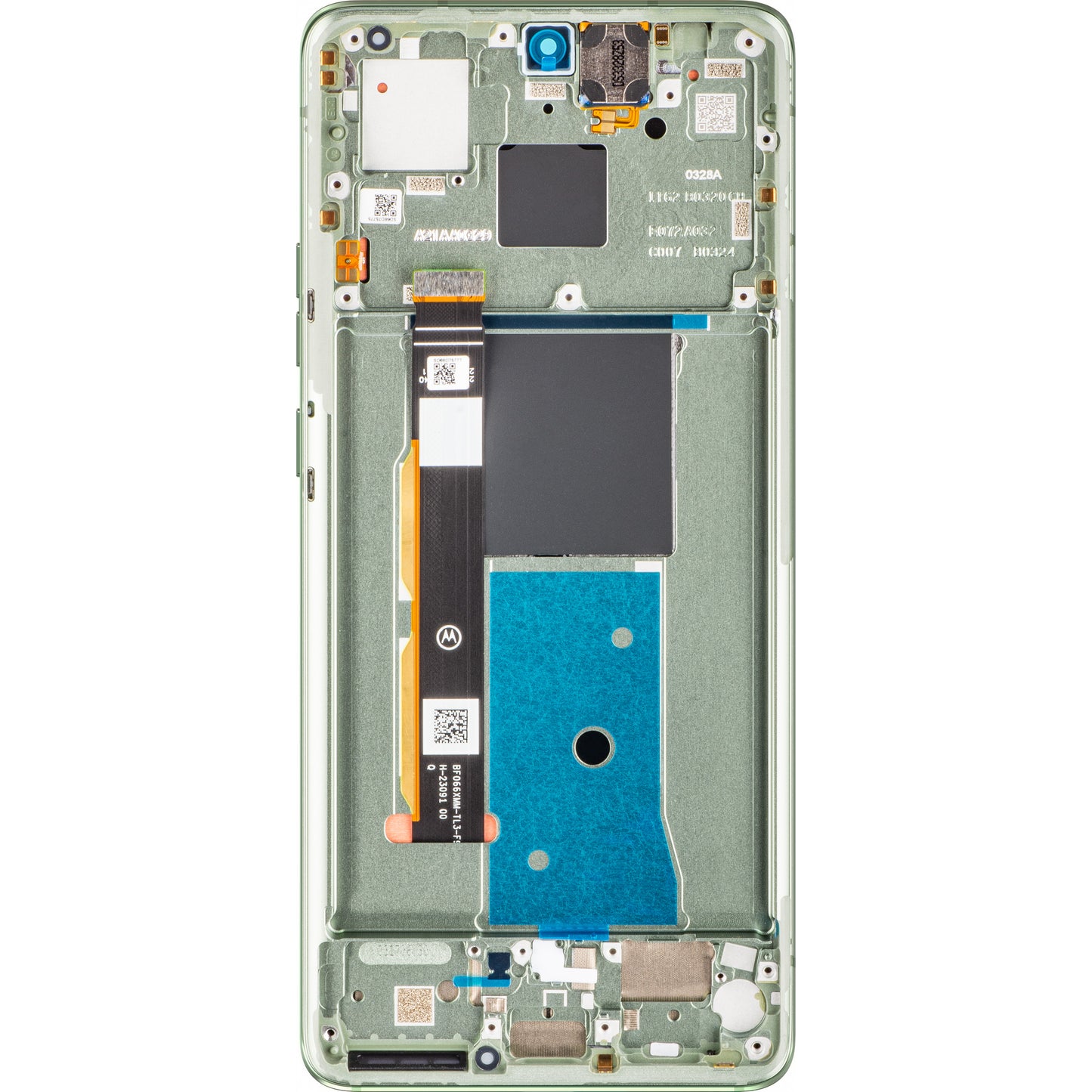 Οθόνη αφής Motorola Edge 40 με πλαίσιο, πράσινο νεφελώδες, πακέτο σέρβις 5D68C22672