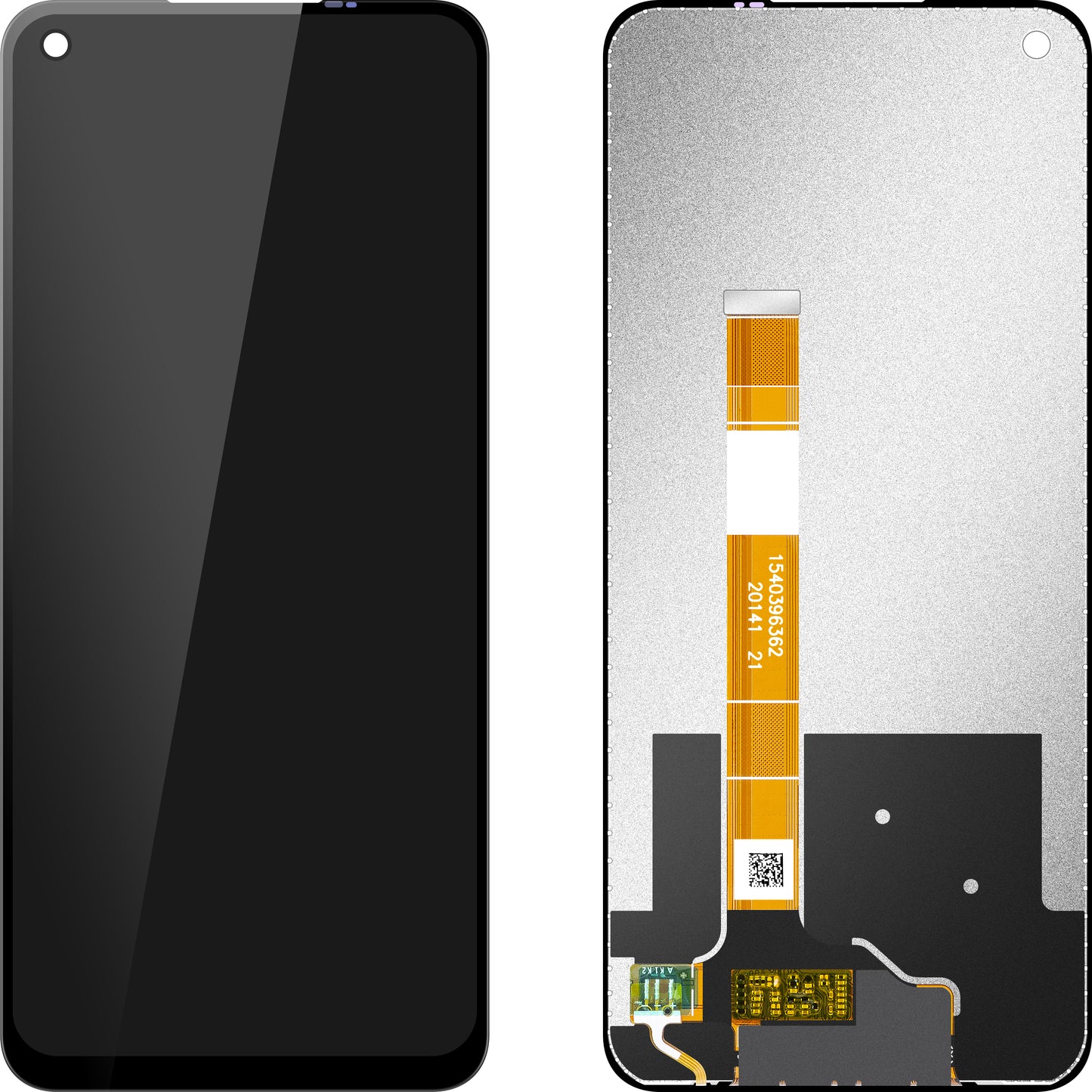 Οθόνη με οθόνη αφής MP συμβατή με Realme 6 / 6S / 7