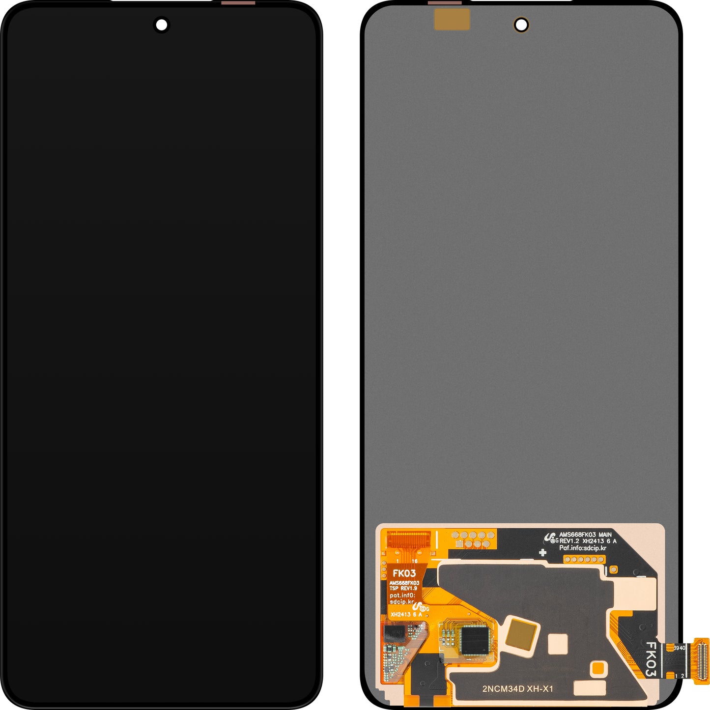 Οθόνη με οθόνη αφής MP συμβατή με Realme 14T / 14, Έκδοση OLED