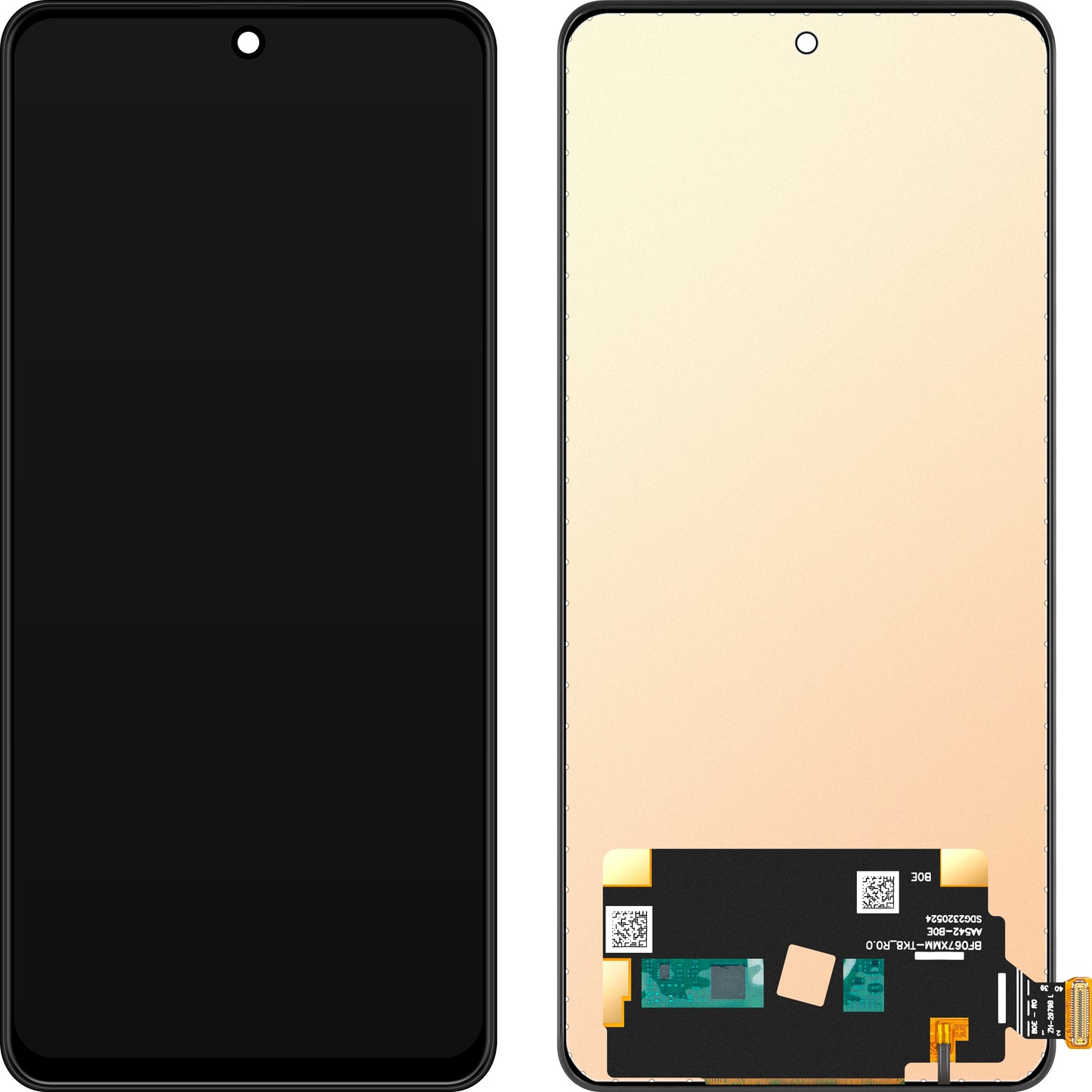 MP Touchscreen Display compatible with Oppo Reno10 Pro