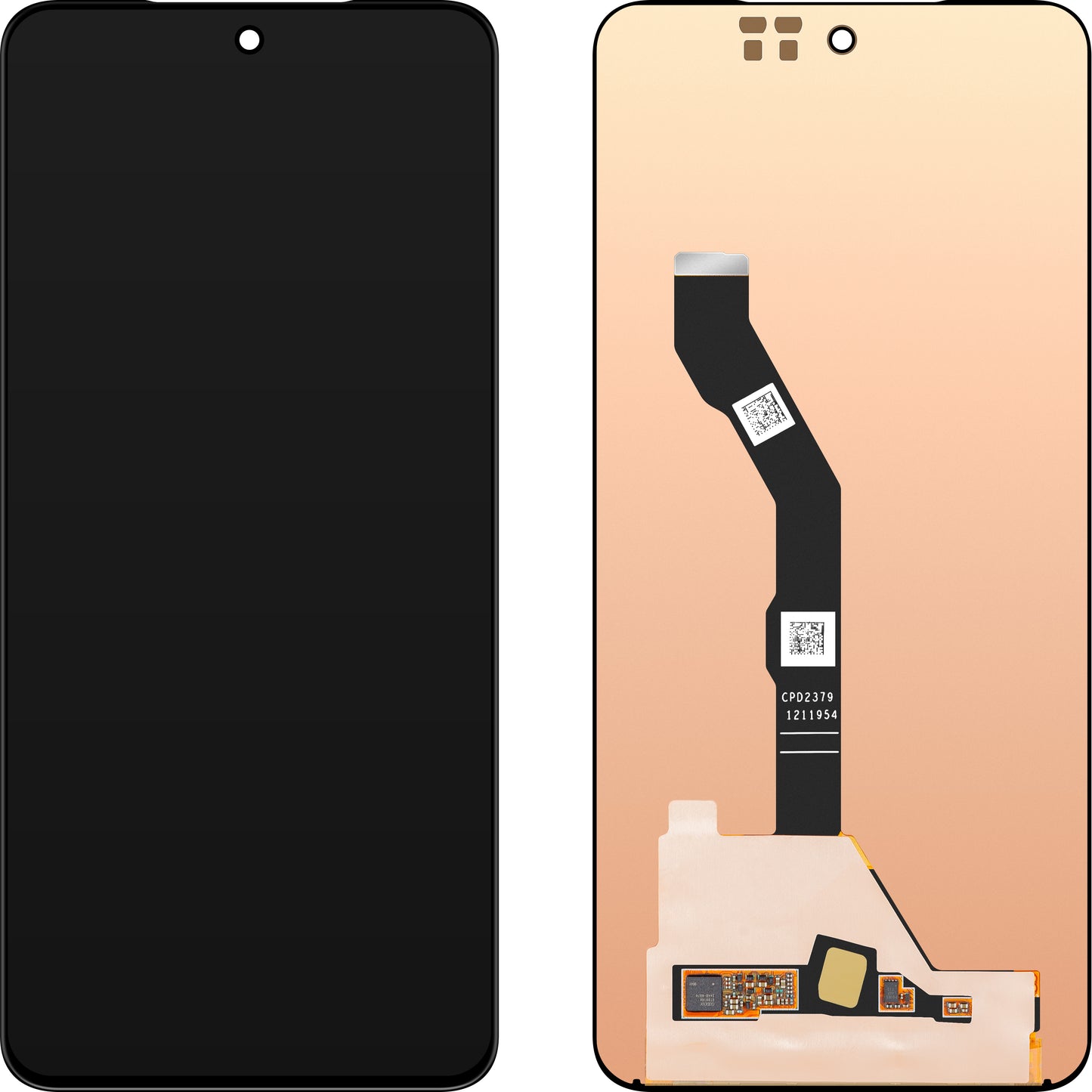 Οθόνη αφής MP συμβατή με vivo V50 Lite