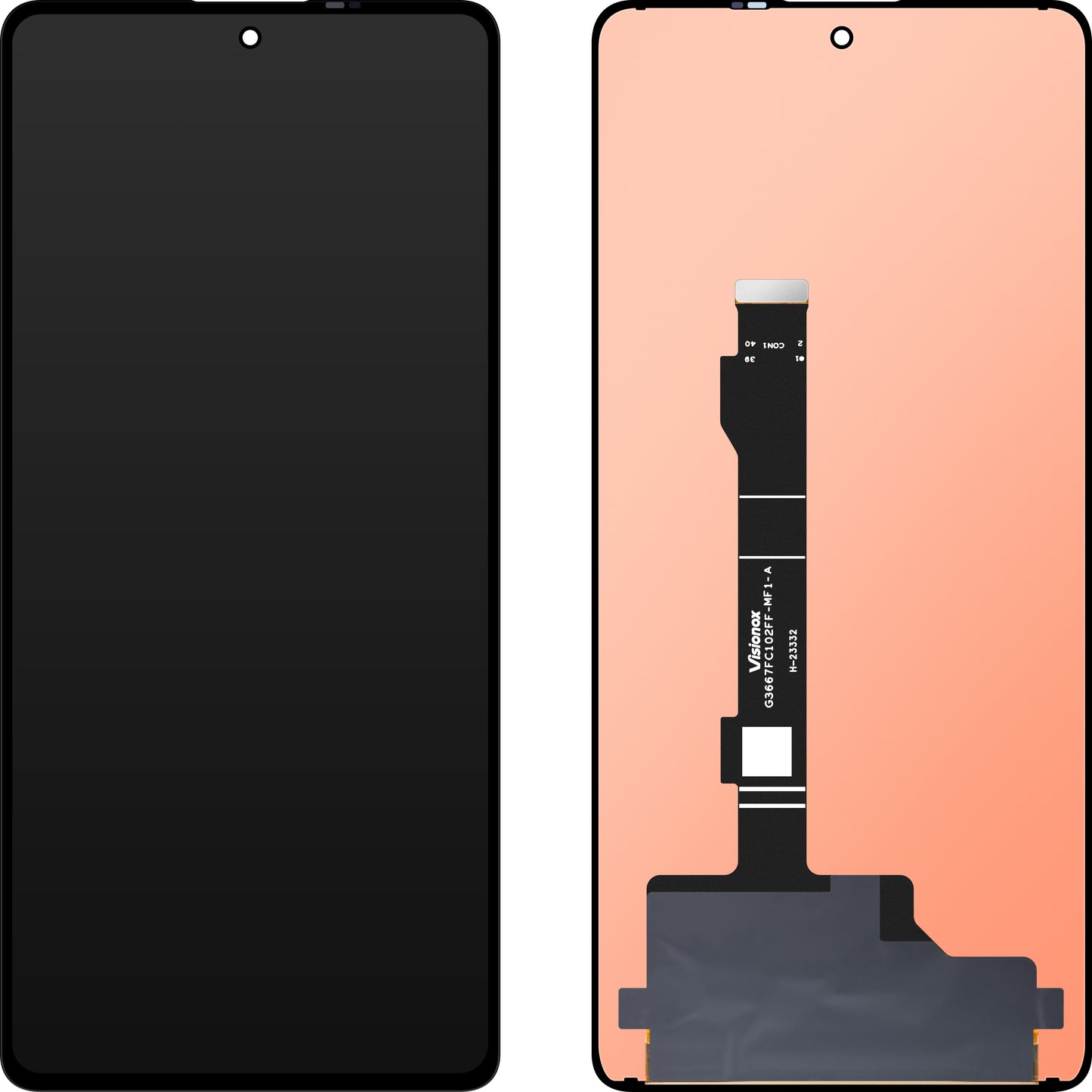 Οθόνη με οθόνη αφής MP συμβατή με Xiaomi Poco X5 Pro / Redmi Note 12 Pro 5G / Note 12 Pro+, Έκδοση OLED