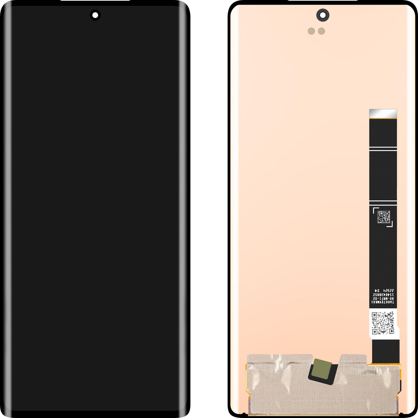 Display με Touchscreen MP συμβατό με Motorola Edge 30 Ultra, Έκδοση OLED