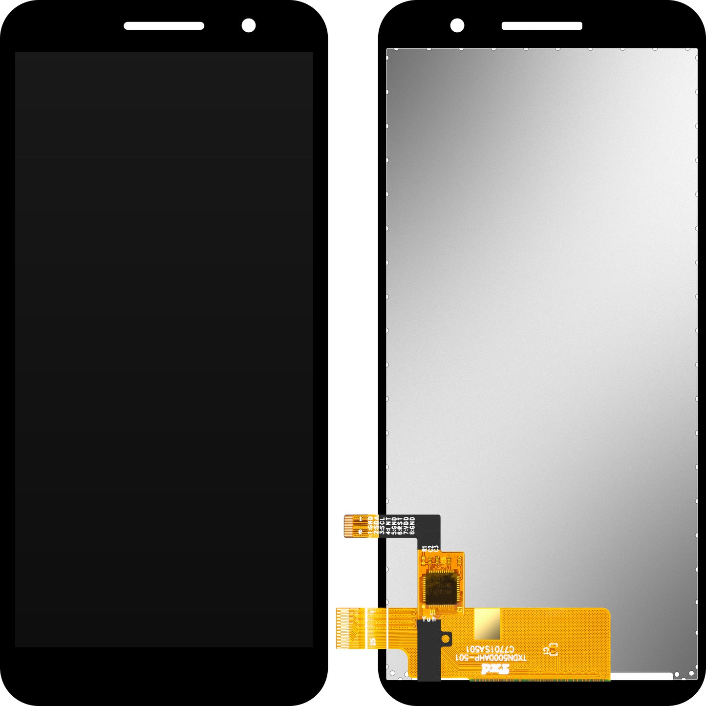 Οθόνη με οθόνη αφής MP συμβατή με alcatel 1