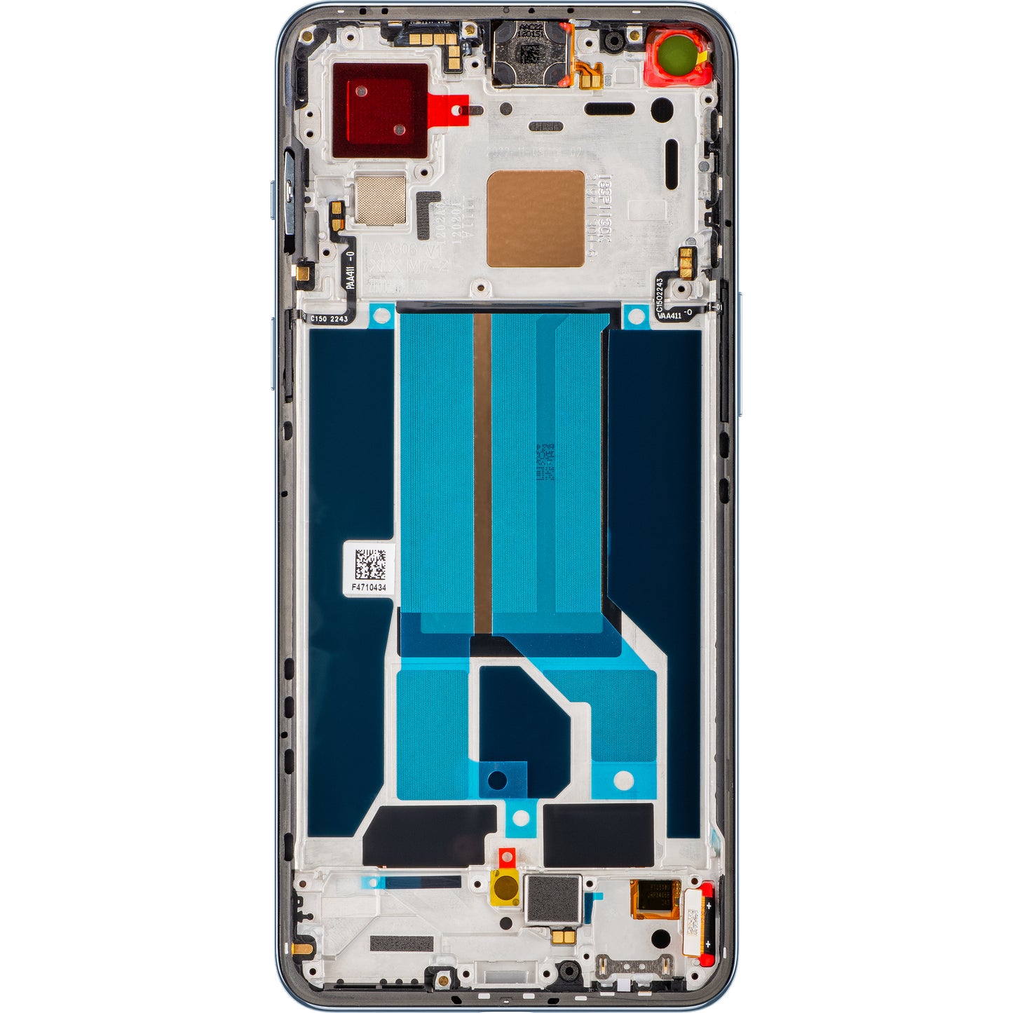 Οθόνη με οθόνη αφής OnePlus Nord 2 5G, με πλαίσιο, μπλε (Blue Haze), Service Pack 4907924