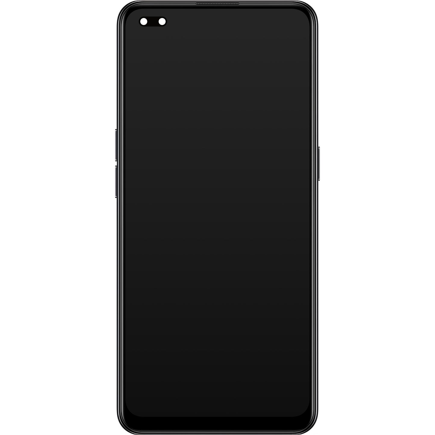 Οθόνη αφής Oppo Reno4 5G, με πλαίσιο, Space Black, Service Pack 4904705