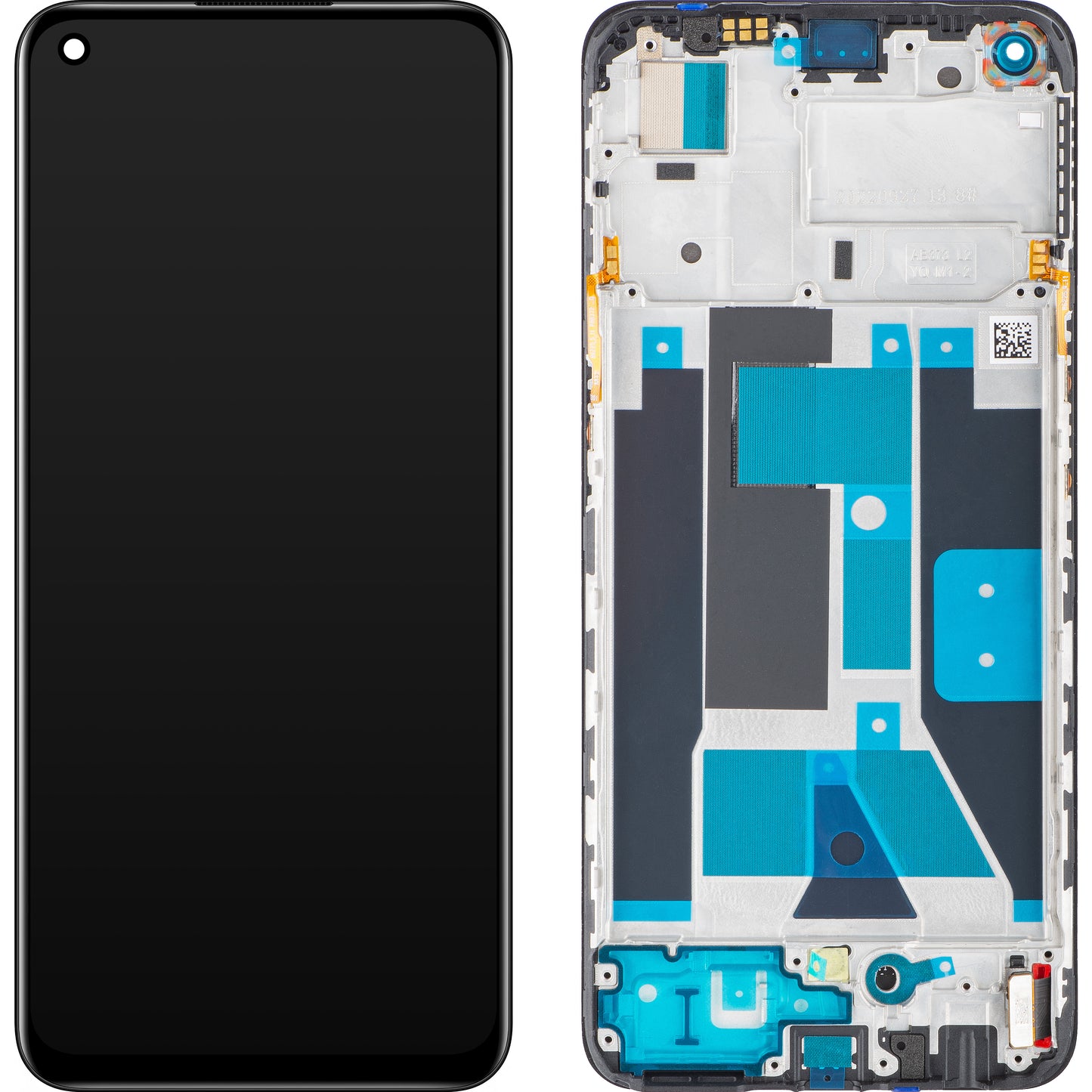 Οθόνη με οθόνη αφής Realme 9, με πλαίσιο, μαύρο, ανταλλακτικό 4130176