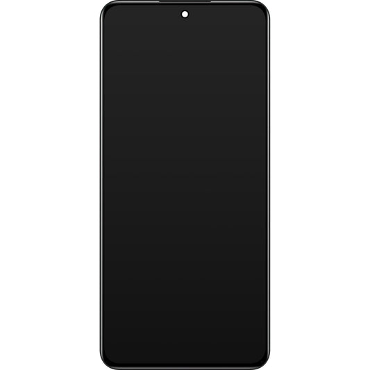 Touchscreen Display Realme GT Neo 3, with Frame, Black, Service Pack 4130237