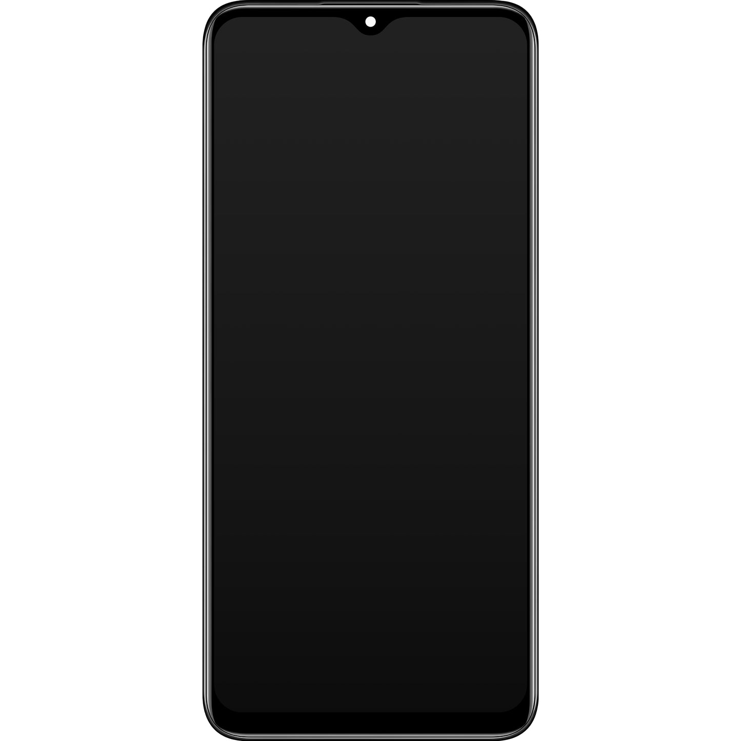 Realme 9i 5G 5G Touchscreen Display with Frame, Rocking Black, Service Pack 4130296
