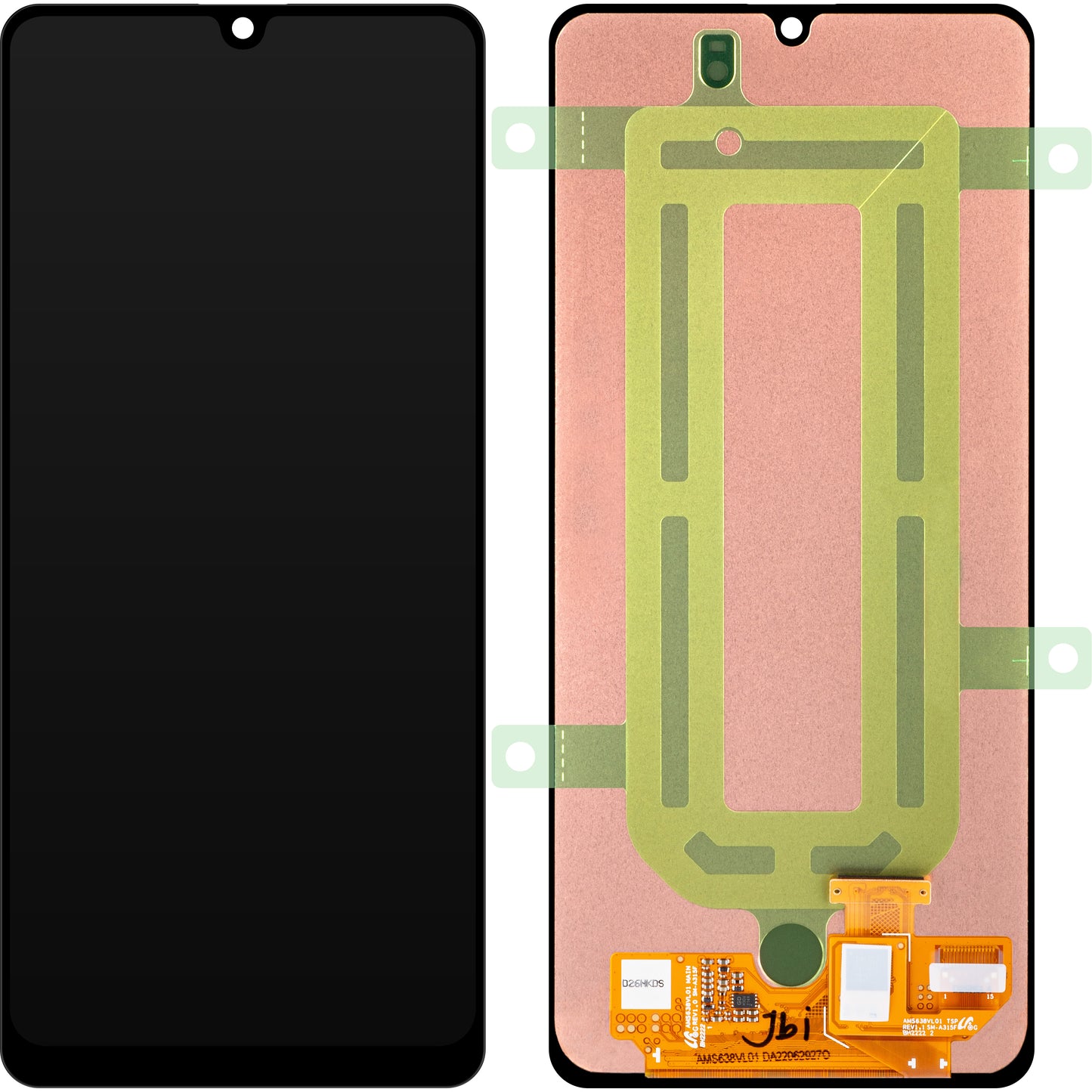 Οθόνη αφής Samsung Galaxy A31 A315, πακέτο σέρβις GH96-1354545A