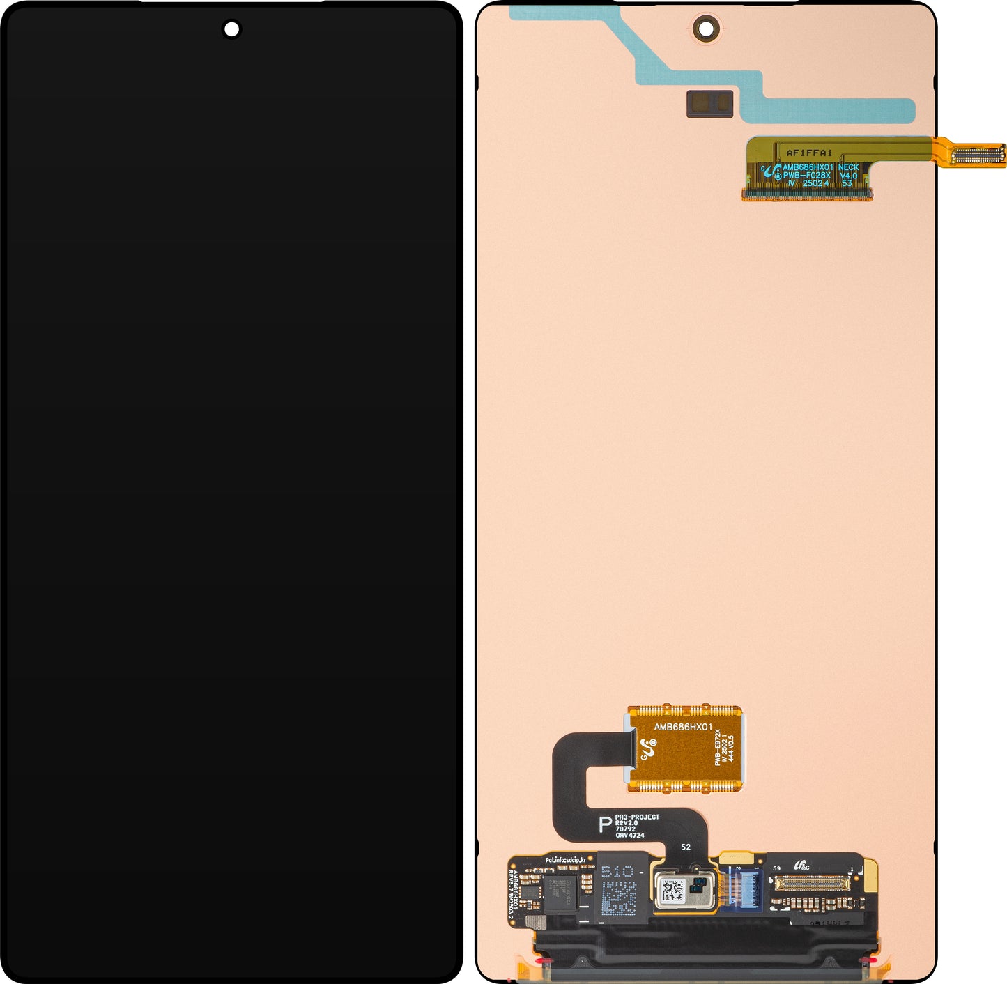 Οθόνη με Αφή Samsung Galaxy S25 Ultra S938, Service Pack GH82-36588A