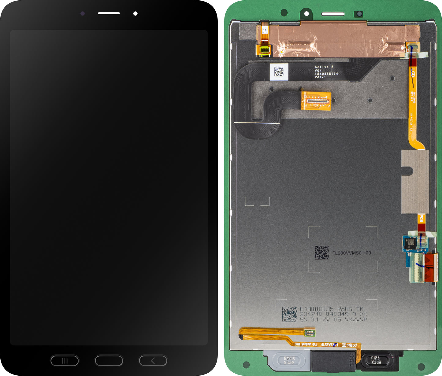 Display με Touchscreen Samsung Galaxy Tab Active5, Service Pack GH82-33847A