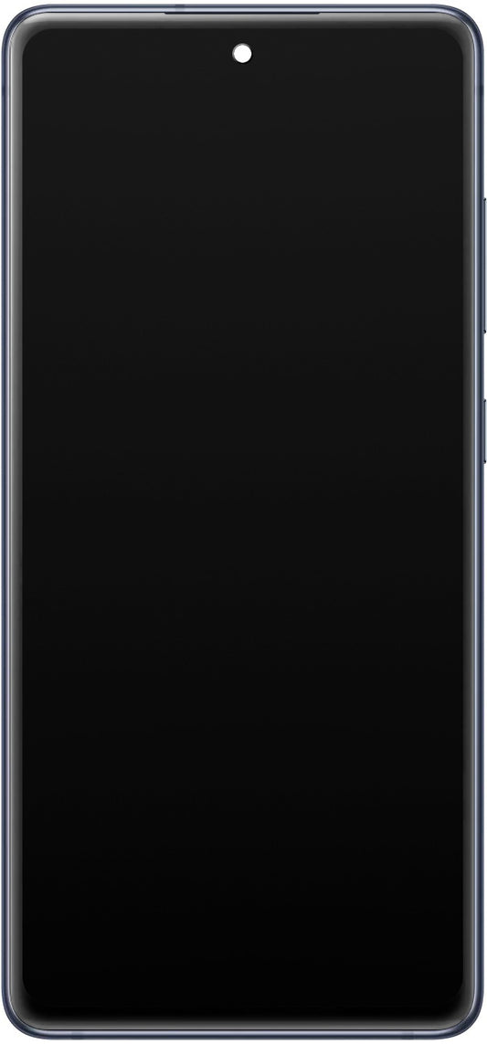 Οθόνη με Touchscreen Samsung Galaxy S20 FE 5G G781, με Πλαίσιο, Μπλε Σκούρο, Ανταλλακτικό GH82-24214A