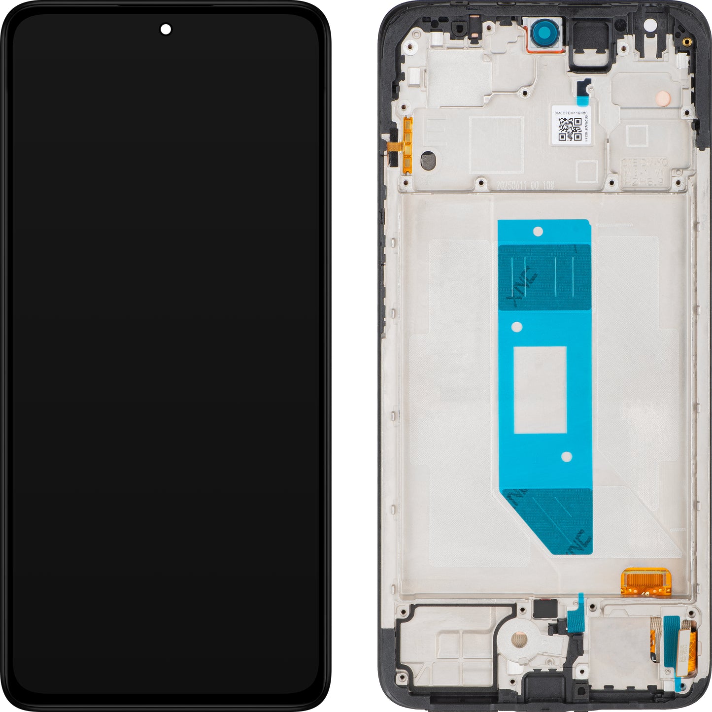 Οθόνη με Αφή Xiaomi Redmi Note 14 4G, με Πλαίσιο, Έκδοση Ευρώπης, Μαύρο, Service Pack 56000700O7E00