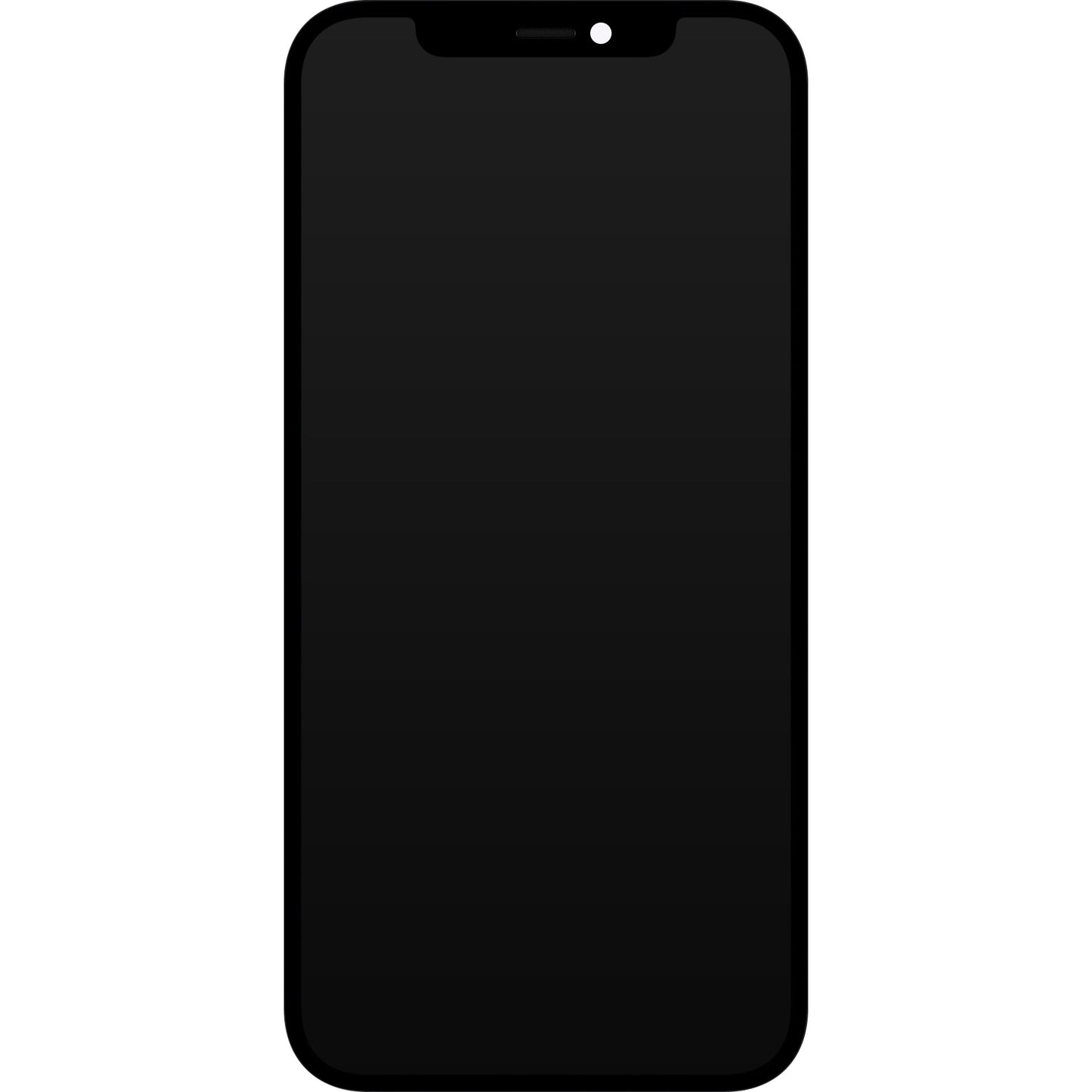 Οθόνη με Touchscreen JK για Apple iPhone 12 / 12 Pro, με Πλαίσιο, Έκδοση LCD In-Cell IC Movable, Μαύρο