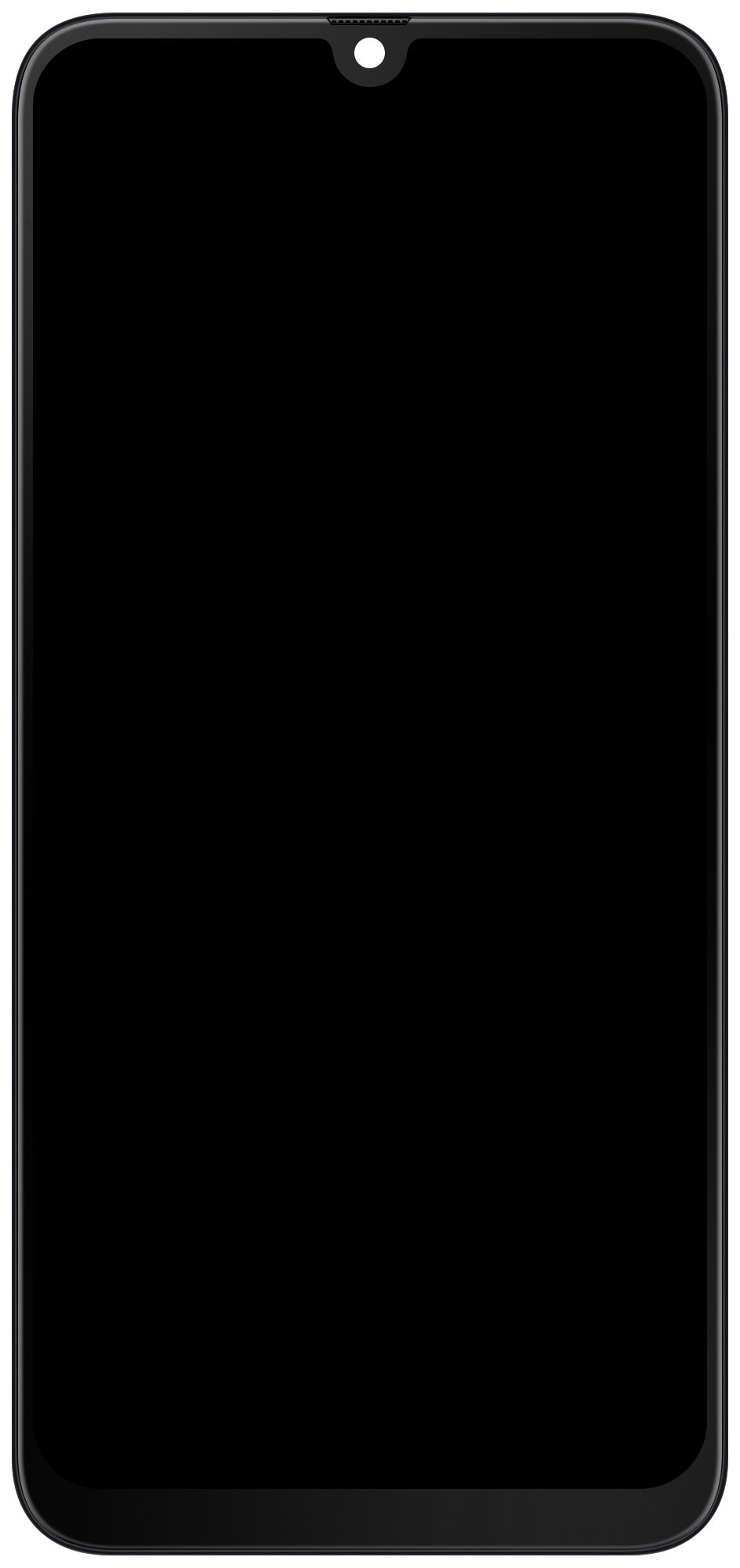 Touchscreen Display Samsung Galaxy A50 A505, with Frame, Black, Service Pack GH82-19204A