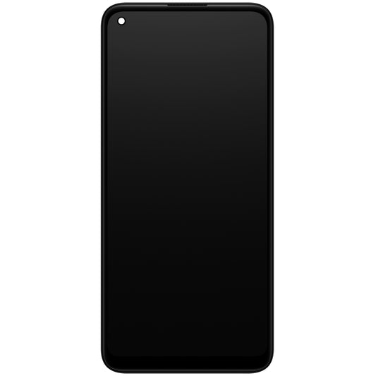 Οθόνη με Touchscreen Samsung Galaxy A11 A115, με Πλαίσιο, Μαύρο, Service Pack GH81-18760A